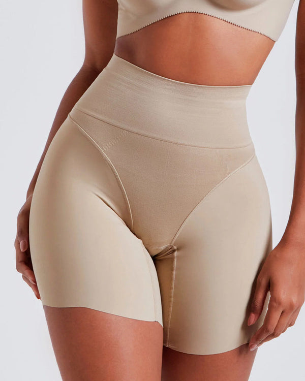 Catrina™ - Nahtlose Oberschenkel-Shorts mit hoher Taille zum Abnehmen