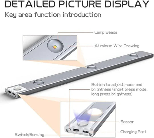LEDMotion™ - Wiederaufladbare LED-Leuchten mit Bewegungssensor!