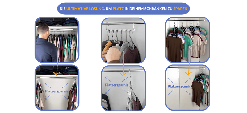 SpaceMax™ - Der organisierte Kleiderschrank