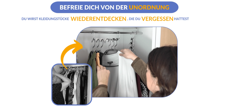 SpaceMax™ - Der organisierte Kleiderschrank